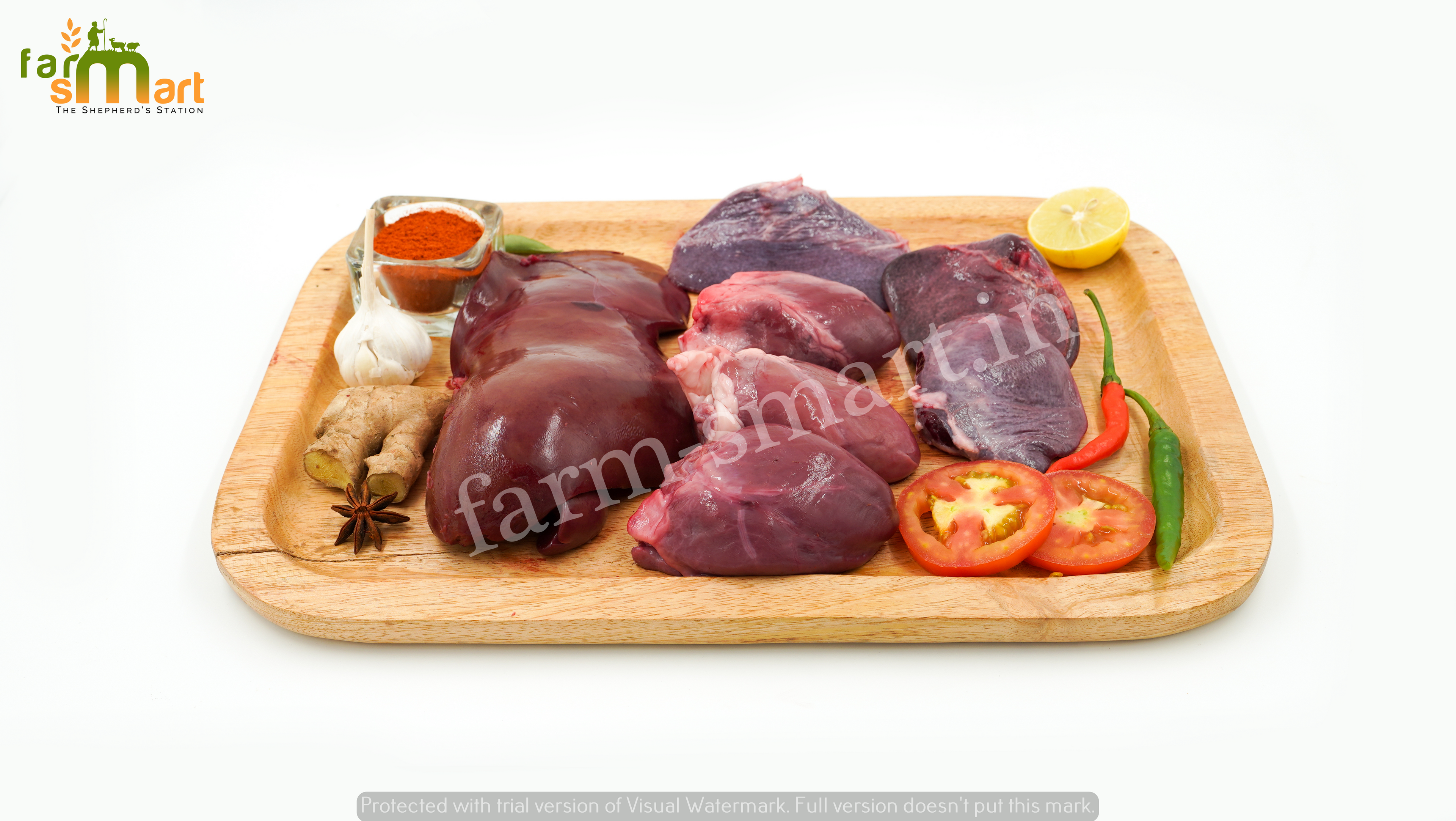 Mutton Liver Chunks